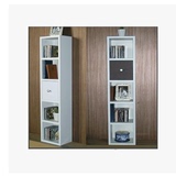 定做书柜书架简易书柜自由组合办公实木质小柜子带门带锁储物柜