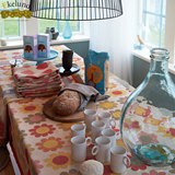 ekelund爱蔻莱瑞典原创设计桌布美式田园风格餐桌茶几台布布艺