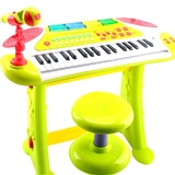 奏宝宝大电子琴玩具带麦克风 儿童玩具女钢琴1-3-6岁可弹