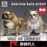 现货 MR.Z 1/6 美国 恶霸犬 深色 浅色两款 恶霸 犬 狗 模型 场景