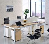 天津办公家具组合职员桌员工位屏风隔断单人办公桌对桌卡座电脑桌