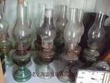 老上海民俗老式煤油灯怀旧老物件老罩灯玻璃灯罩可收藏陈列道具