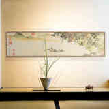 新中式装饰画卧室床头画挂画现代客厅餐厅壁画沙发背景墙画水墨画