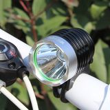 CREE LED Q5灯泡 头灯强光充电10W 户外夜钓鱼矿灯 自行车前灯