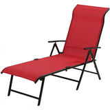yotrio 三折躺椅折叠床单人床办公室午睡床户外沙滩休闲椅子简易