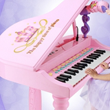 u37键婴幼儿童电子琴宝宝电子琴可充电小钢琴玩具话筒电源