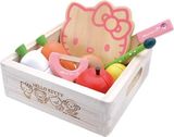 切水果玩具切切乐儿童礼物 木制磁性仿真水果木质切切看玩具木盒