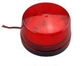 超亮79频闪灯报警信号灯警示灯LED圆形小闪灯爆闪灯DC12V红色