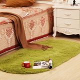 梦欣雅 椭圆形地毯客厅简约现代欧式卧室床边可爱榻榻米可手机洗