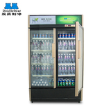 双熊LSC-618Z冷藏展示柜 商用冰箱立式开门饮品水果饮料冷藏保鲜