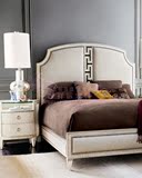 美式实木软包双人床欧式现代简约1.5/1.8米婚床创意公主床