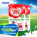 英国进口本土牛栏4段(2岁+)奶粉 Cow&Gate 800g 保税仓发货 两罐