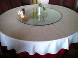 定制圆形 长方形 正方形　PVC桌布 餐桌垫 椭圆型 扇形 报尺寸