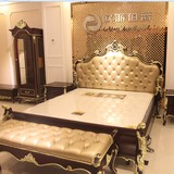 欧式实木床  美式床 法式公主床 婚床 1.5米单人床 1.8米双人床