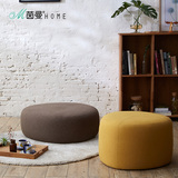 茵曼home 北欧单人沙发椅客厅家具创意简约现代沙发凳布艺沙发