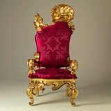 皇家宫廷家具豪宅欧式实木新古典金箔别墅定制法式奢华雕刻沙发椅