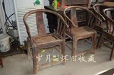 热卖明清老家具 老椅子 古董木艺 椅 古董家具 老物件老圈椅 收藏