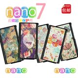 包邮ipod nano7保护壳 苹果iPod nano7保护套 卡通壳 硅胶套 硬壳