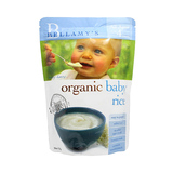 澳洲进口Bellamys贝拉米有机宝宝婴儿辅食营养大米米粉原味4个月+