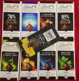 现货法国进口Lindt瑞士莲特级卓越巧克力 12口味选1 100g排块