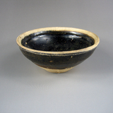宋代吉州窑黑釉茶盏单色釉高古瓷器包老保真古玩古董杂项收藏精品