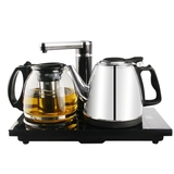 电热水壶自动上水壶烧水壶茶具全不锈钢玻璃煮茶器抽水加水泡茶壶