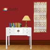 新中式仿古实木玄关桌柜门厅古典摆件桌现代书柜简约时尚装饰家具