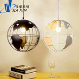 吊灯 餐厅简约LED工业风圆球圆形北欧咖啡厅卧室办公室理发店灯具