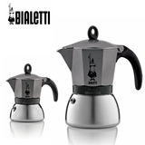 比乐蒂Bialetti moka induction旗舰款摩卡壶煮咖啡壶 电磁炉可用