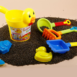 装儿童沙滩池玩具沙漏宝宝铲沙子玩沙工具枕芯游乐场野生决明子套
