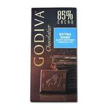 高迪瓦Godiva歌帝梵85%黑巧克力排块直板 100G 现货 17年
