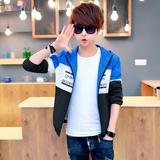 春秋季夹克外套男学生青少年运动韩版薄款棒球服修身2016潮流上衣
