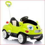 孩智堡新款儿童电动车遥控四轮可坐推杆摇摆卡通小孩玩具宝宝汽车