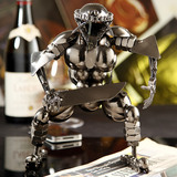 铁皮怪兽模型机器人 家居书房桌面摆件 创意生日礼物工艺品摆件