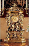 美国代购 居家日用时钟Toscano 香波城堡酒庄古董镀金挂钟座钟