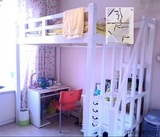 高低床/高架双层组合床/宜家多功能成人床/儿童学生梯柜床/纯实木