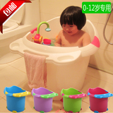 【天天特价】郁金香正品洗澡桶超大可坐保温婴儿加厚宝宝泡澡桶