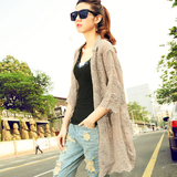[转卖]西优里格2014夏装新款 韩版镂空蕾丝开衫 中长款薄外套女