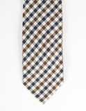 英国代购 雅格狮丹/Aquascutum 男士羊绒格子领带