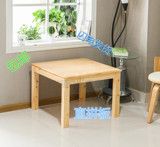 包邮实木学习桌环保松木方桌椅组合电脑桌欧式餐桌写字台定做