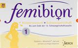 德国直邮 孕妇叶酸及维生素Femibion 1阶段800 30粒 1月量