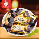 德芙Dove 4.5g红双喜丝滑牛奶巧克力散装500g 结婚庆喜糖果零食品