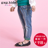 gxg kids童装裤子女童牛仔裤春秋季新品儿童长裤 韩版B5105146