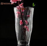 原装进口德国NACHTMANN水晶玻璃时尚透明花瓶 欧式创意家居摆件