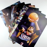 NBA篮球球星阿伦·艾弗森 AI 小艾 8张装大海报 贴纸壁画宿舍墙贴