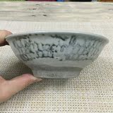 清代纯手工制作 土青花碗(包真包老)古董 瓷器 A111238