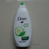 Dove/多芬 清爽水润沐浴乳300毫升到瓶子7成赠品装青瓜和绿茶香氛