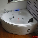 三角浴缸/亚克力小弧扇形浴缸浴盆/独立式恒温按摩浴缸0.8-1.7米