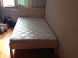 北京双人床 实木床 单人床 松木床 实木双人床1米1.2米1.5米1.8米