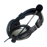 Somic/硕美科ST-2688头戴式电脑耳机 带话筒线控耳麦 双插头 灰色